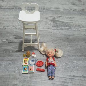 Vintage 90's Eatin' Fun Kelly doll
